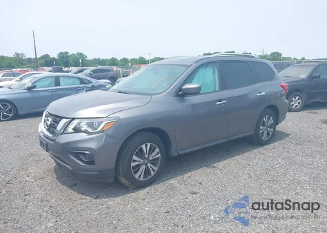 2017 Nissan Pathfinder S/Sv/Sl/Platinum из США, поврежденный, VIN 5N1DR2MN7HC680378